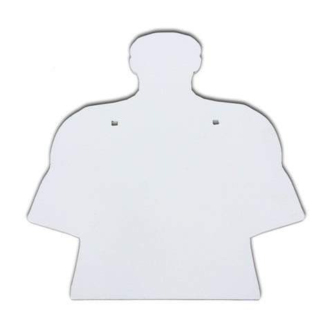 3/8" Torso Silhouette Target