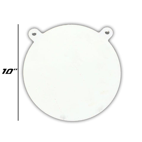 3/8" Round Gong Target 10"