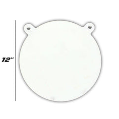 1/2" Round Gong Target 12"