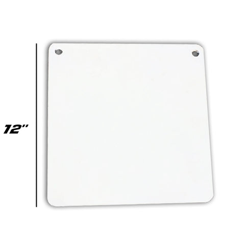 1/2" Square Gong Target 12"
