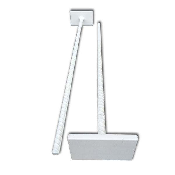 Magnum Target 24in Steel Stands - 6pc Set For Knock-Over Shooting Targets