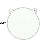 3/8" Round Gong Target 20"