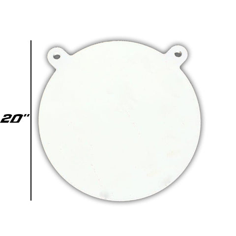 3/8" Round Gong Target 20"