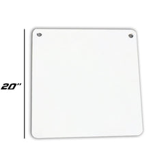 1/2" Square Gong Target 20"