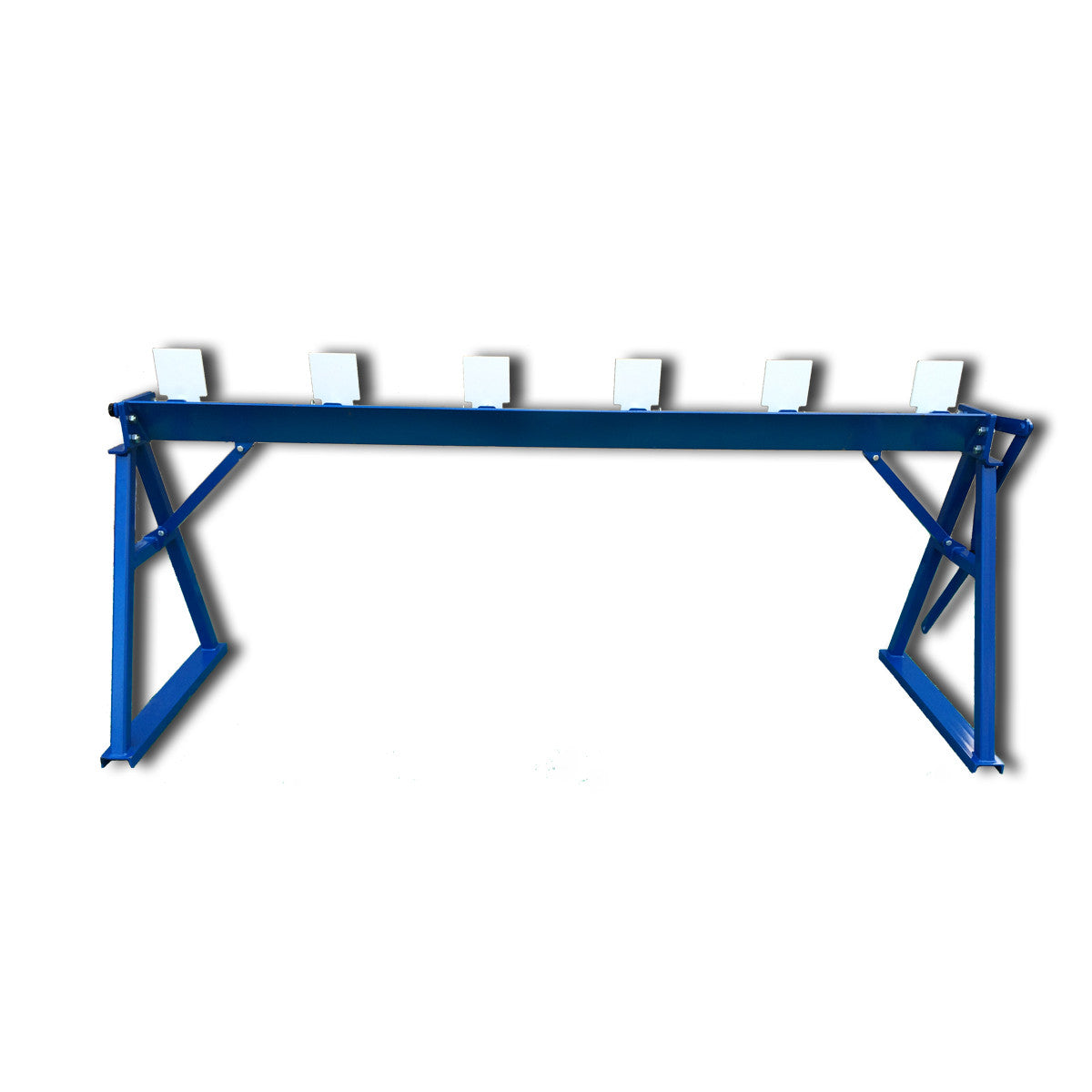 Six Target Plate Rack | Blue Steel Targets, LLC
