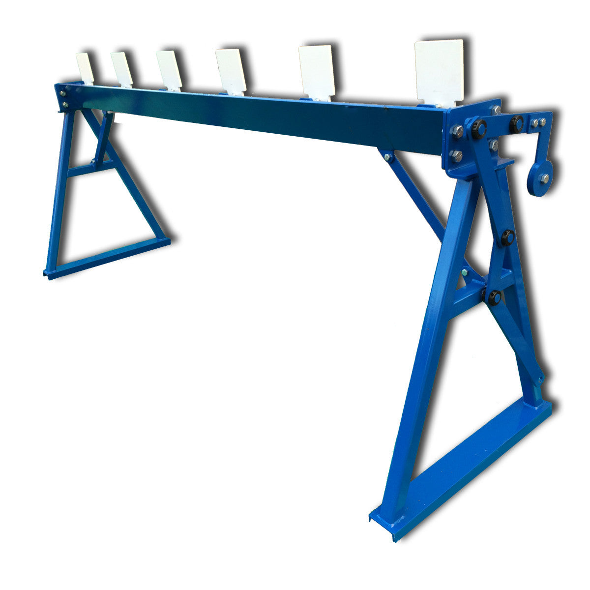 Six Target Plate Rack | Blue Steel Targets, LLC