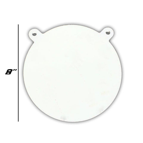 3/8" Round Gong Target 8"