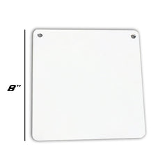 3/8" Square Gong Target 8"